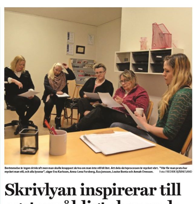 Artikel från Västerbottningen om Skrivarlyan